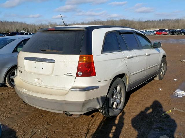 2A8GF68X57R290004 - 2007 CHRYSLER PACIFICA T WHITE photo 4