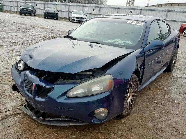 2G2WR554261117587 - 2006 PONTIAC GRAND PRIX BLUE photo 2
