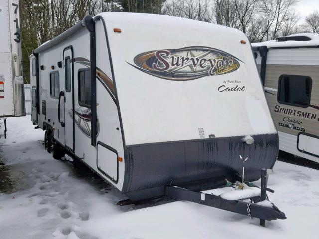 4X4TSVD29EL023440 - 2014 SURV CAMPER WHITE photo 1