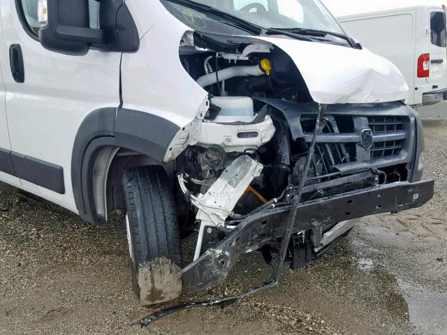 3C6TRVAG5HE520376 - 2017 RAM PROMASTER 白色 照片 9