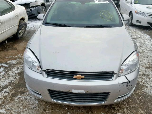 2G1WT58NX89108263 - 2008 CHEVROLET IMPALA LT GRAY photo 9