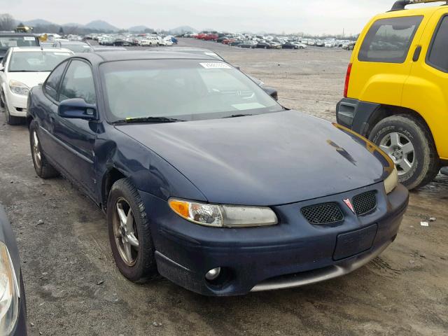 1G2WP12K81F204137 - 2001 PONTIAC GRAND PRIX BLUE photo 1