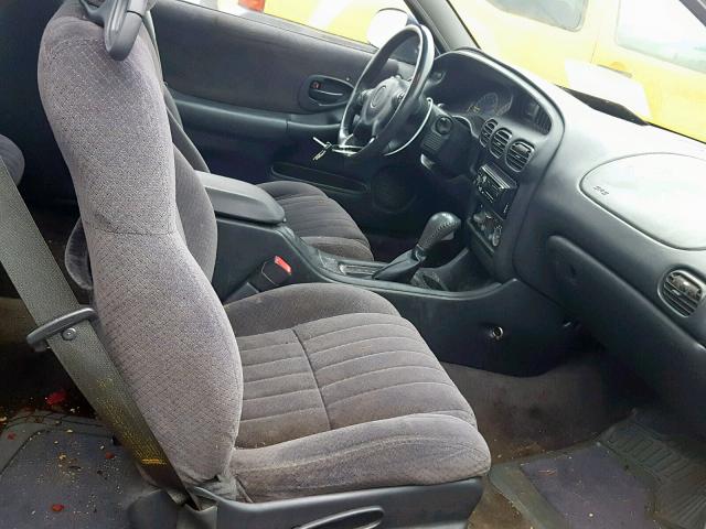 1G2WP12K81F204137 - 2001 PONTIAC GRAND PRIX BLUE photo 5