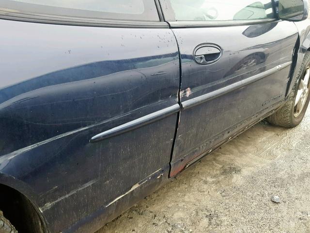 1G2WP12K81F204137 - 2001 PONTIAC GRAND PRIX BLUE photo 9