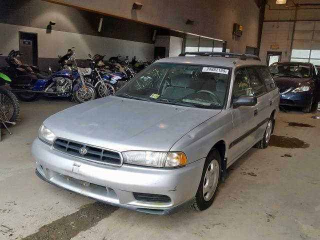 4S3BK4355W7317984 - 1998 SUBARU LEGACY L SILVER photo 2