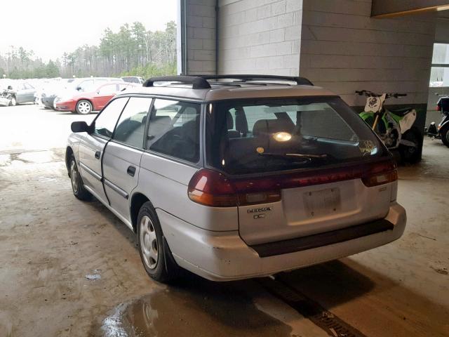 4S3BK4355W7317984 - 1998 SUBARU LEGACY L SILVER photo 3