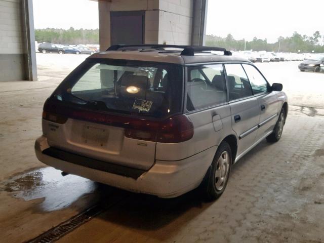 4S3BK4355W7317984 - 1998 SUBARU LEGACY L SILVER photo 4