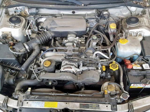 4S3BK4355W7317984 - 1998 SUBARU LEGACY L SILVER photo 7