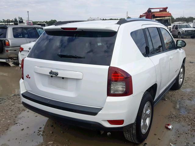 1C4NJCBA0FD262418 - 2015 JEEP COMPASS SP თეთრი ფოტო 4
