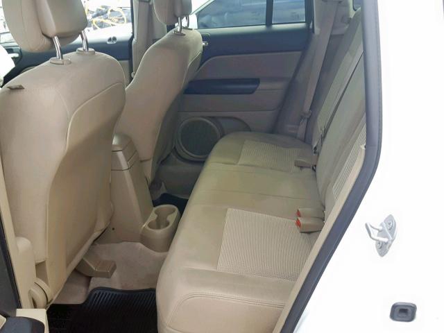 1C4NJCBA0FD262418 - 2015 JEEP COMPASS SP თეთრი ფოტო 6