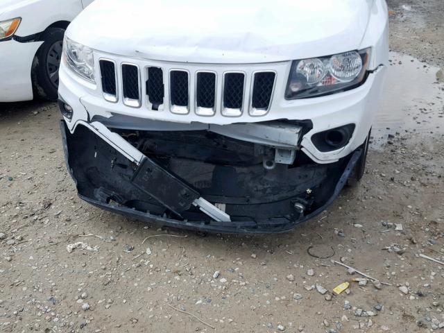 1C4NJCBA0FD262418 - 2015 JEEP COMPASS SP თეთრი ფოტო 9