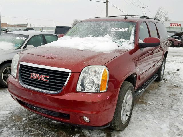 1GKFK36339R294286 - 2009 GMC YUKON XL K MAROON photo 2