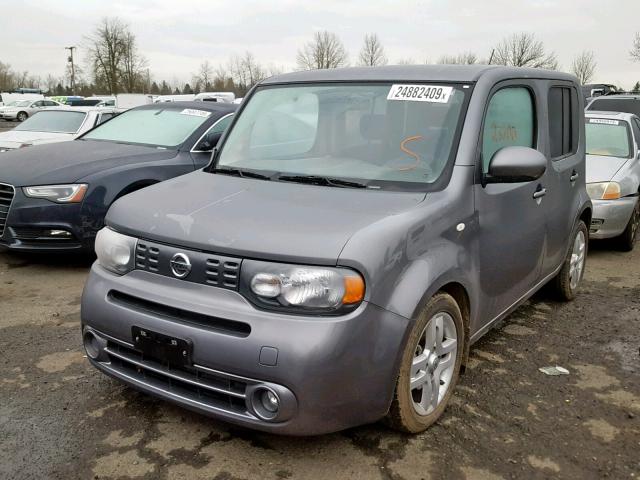 JN8AZ2KRXDT306259 - 2013 NISSAN CUBE S GRAY photo 2