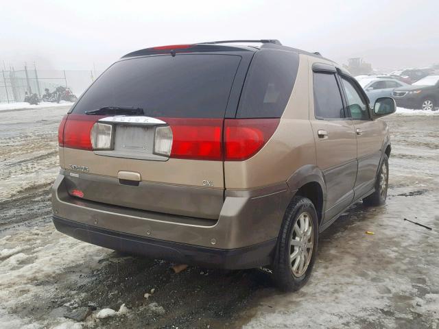 3G5DA03E75S545240 - 2005 BUICK RENDEZVOUS GOLD photo 4