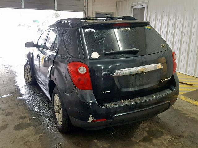 2CNFLEEW5A6313609 - 2010 CHEVROLET EQUINOX LT 黑色 照片 3