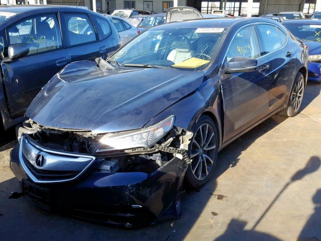 19UUB2F59FA023484 - 2015 ACURA TLX TECH BLUE photo 2