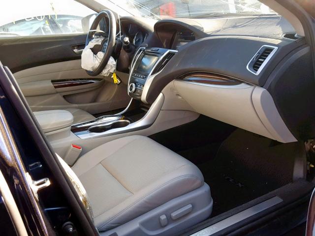19UUB2F59FA023484 - 2015 ACURA TLX TECH BLUE photo 5