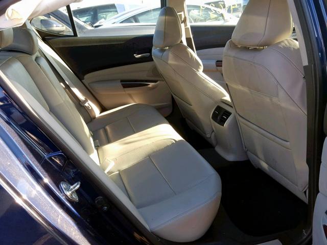19UUB2F59FA023484 - 2015 ACURA TLX TECH BLUE photo 6