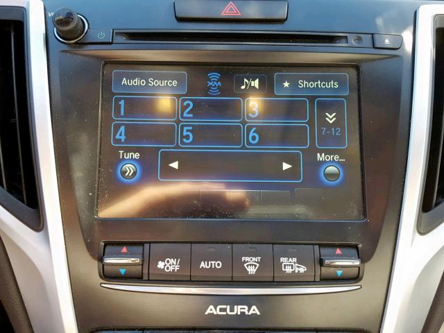 19UUB2F59FA023484 - 2015 ACURA TLX TECH BLUE photo 9