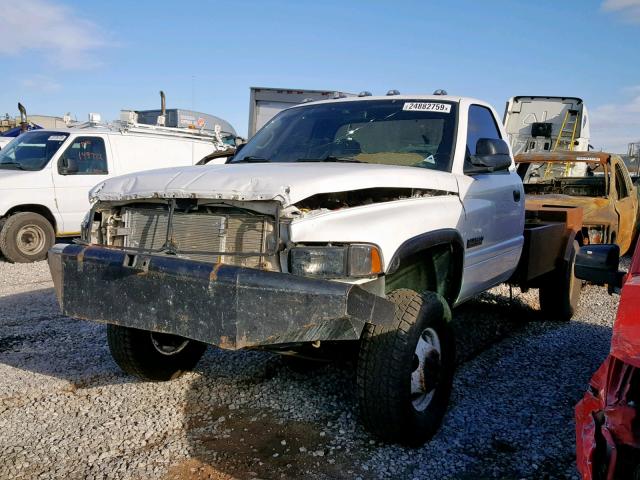 3B6MF36632M252021 - 2002 DODGE RAM 3500 WHITE photo 2