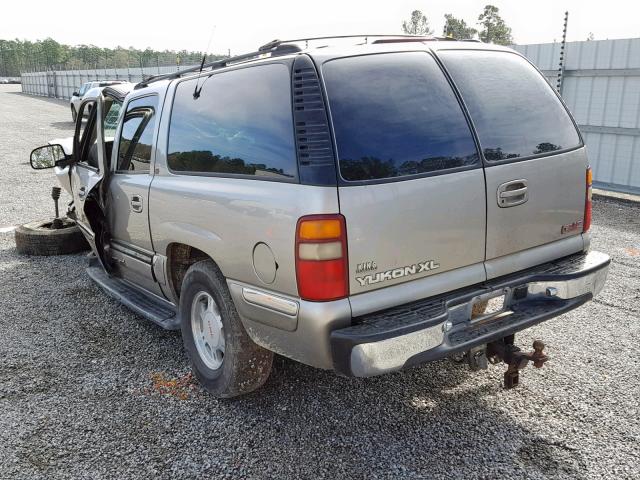 3GKFK16T61G254079 - 2001 GMC YUKON XL K BEIGE photo 3