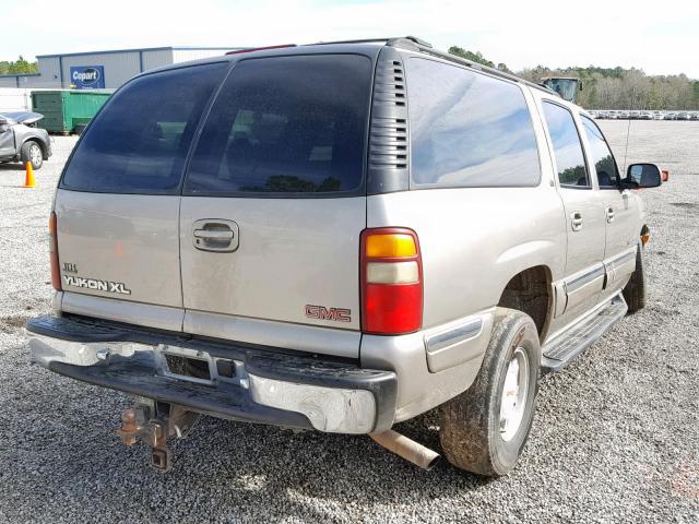 3GKFK16T61G254079 - 2001 GMC YUKON XL K BEIGE photo 4