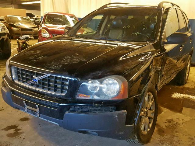 YV1CZ91H141036057 - 2004 VOLVO XC90 T6 BLACK photo 2