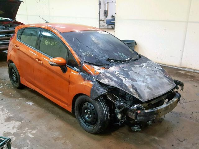 3FADP4GX0HM142953 - 2017 FORD FIESTA ST ORANGE photo 1