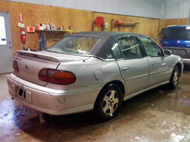 1G1NE52J23M679219 - 2003 CHEVROLET MALIBU LS GRAY photo 4