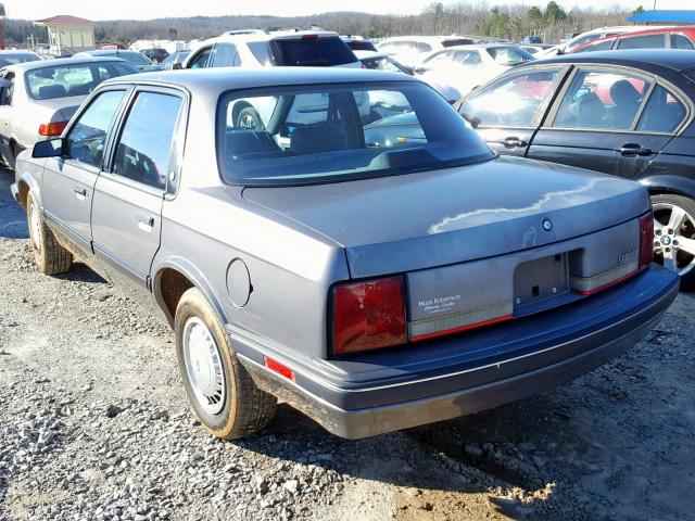 1G3AL54R1L6379173 - 1990 OLDSMOBILE CUTLASS CI BLUE photo 3