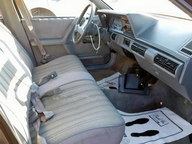 1G3AL54R1L6379173 - 1990 OLDSMOBILE CUTLASS CI BLUE photo 5