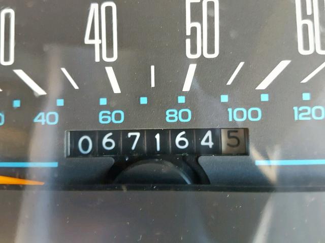 1G3AL54R1L6379173 - 1990 OLDSMOBILE CUTLASS CI BLUE photo 8