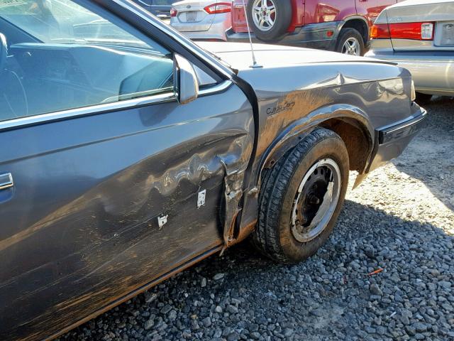 1G3AL54R1L6379173 - 1990 OLDSMOBILE CUTLASS CI BLUE photo 9