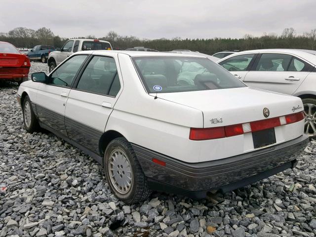 ZAREA33A0M6208140 - 1991 ALFA ROMEO 164 WHITE photo 3