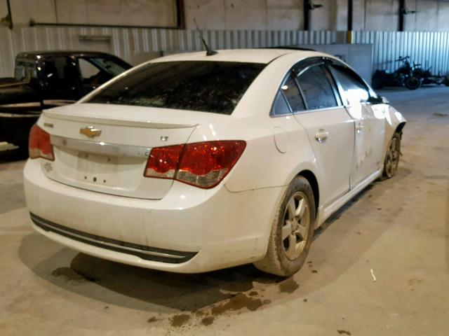 1G1PF5SC5C7152622 - 2012 CHEVROLET CRUZE LT WHITE photo 4