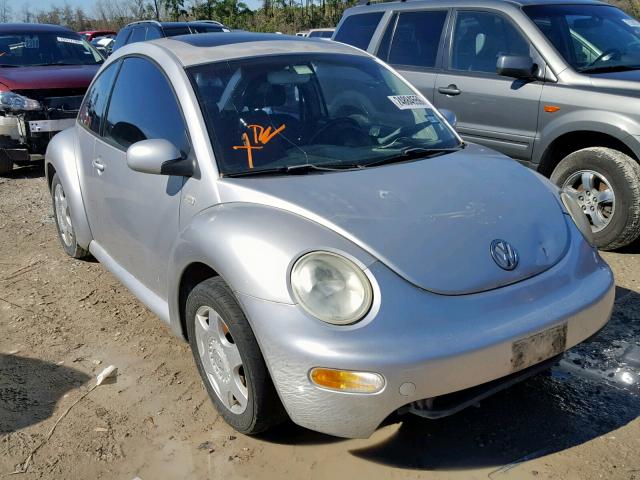 3VWCB21C71M457573 - 2001 VOLKSWAGEN NEW BEETLE ვერცხლისფერი ფოტო 1