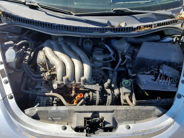 3VWCB21C71M457573 - 2001 VOLKSWAGEN NEW BEETLE ვერცხლისფერი ფოტო 7