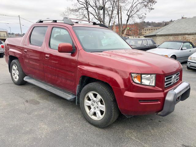 2HJYK16526H504328 - 2006 HONDA RIDGELINE RED photo 1