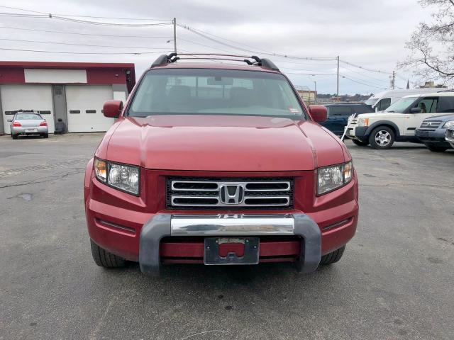 2HJYK16526H504328 - 2006 HONDA RIDGELINE RED photo 6