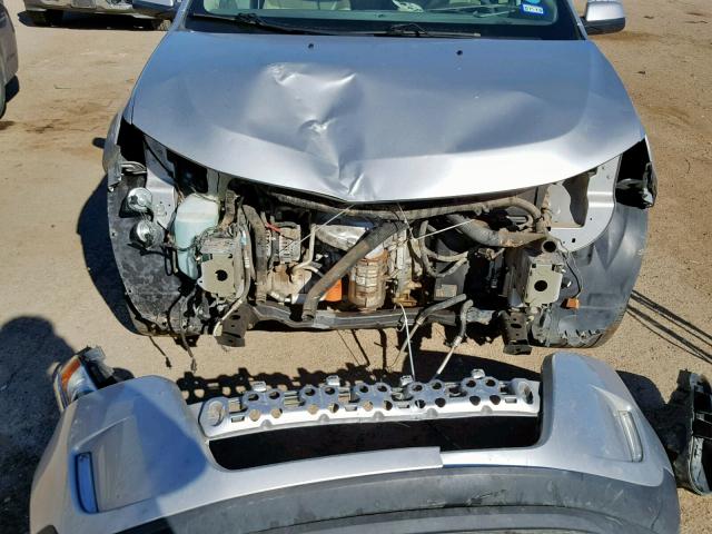 2FMDK3KC4DBA68029 - 2013 FORD EDGE LIMIT SILVER photo 9