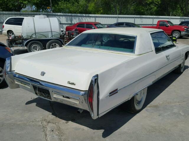 683471Q193472 - 1971 CADILLAC FLEETWOOD WHITE photo 4