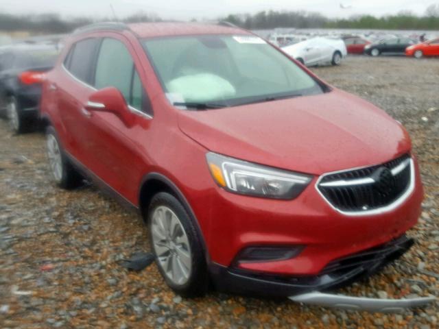 KL4CJASB6JB689377 - 2018 BUICK ENCORE PRE BURGUNDY photo 1