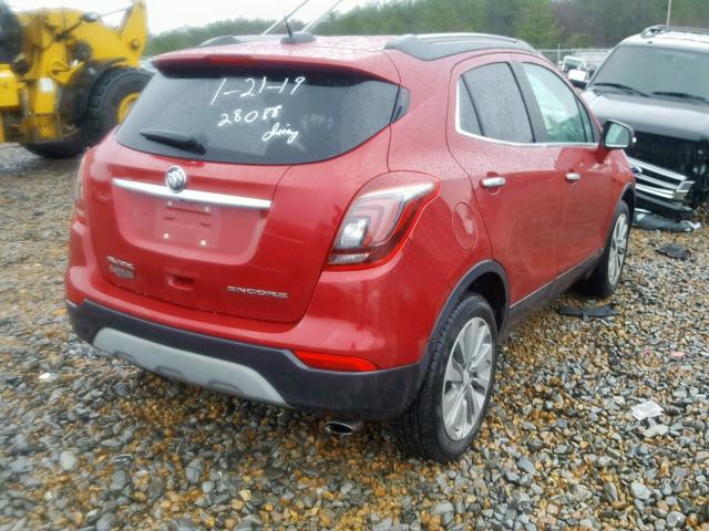 KL4CJASB6JB689377 - 2018 BUICK ENCORE PRE BURGUNDY photo 4