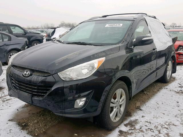 KM8JUCAC3DU643410 - 2013 HYUNDAI TUCSON GLS BLACK photo 2