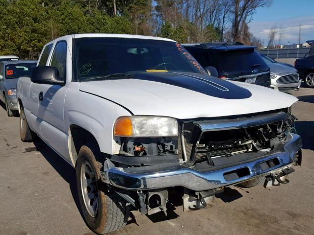 1GTEC19T05Z145607 - 2005 GMC NEW SIERRA WHITE photo 1