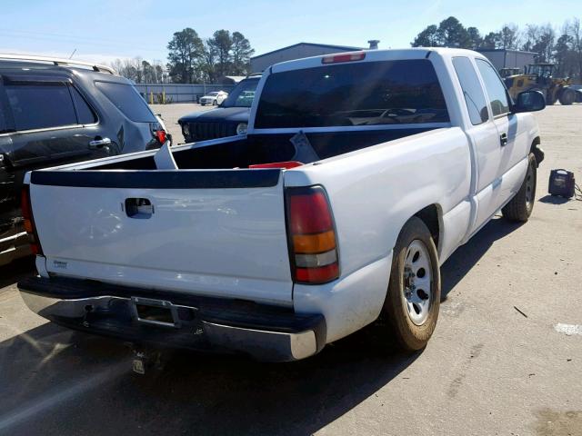 1GTEC19T05Z145607 - 2005 GMC NEW SIERRA WHITE photo 4