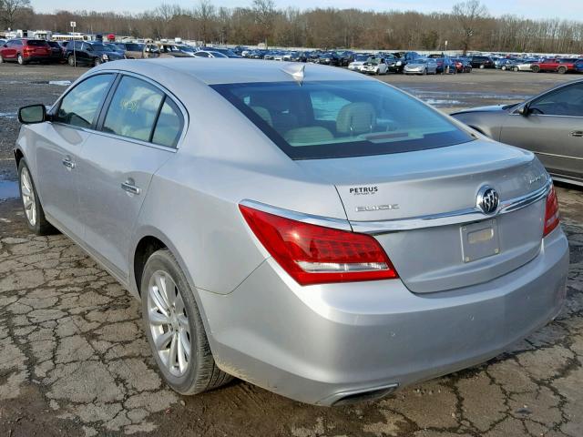 1G4GB5G31FF228211 - 2015 BUICK LACROSSE SILVER photo 3