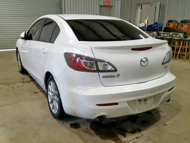 JM1BL1W57C1500325 - 2012 MAZDA 3 S WHITE photo 3