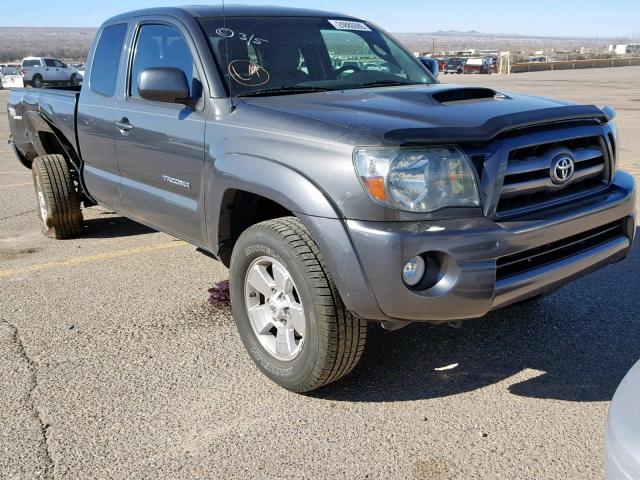 5TETU4GN9AZ694666 - 2010 TOYOTA TACOMA PRE GRAY photo 1