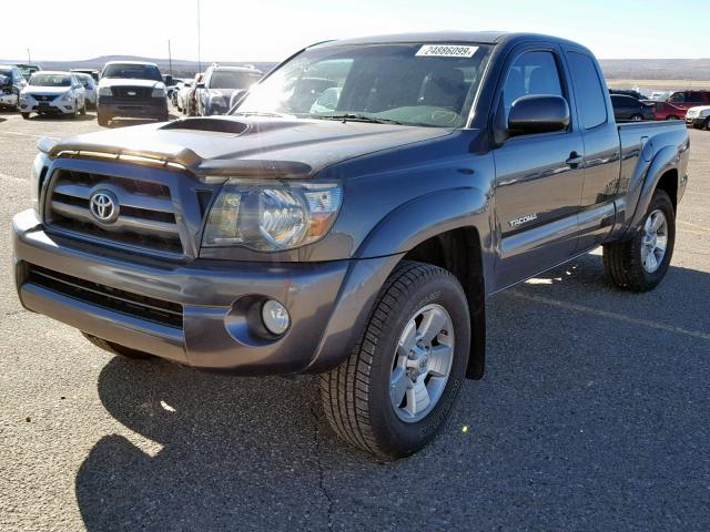 5TETU4GN9AZ694666 - 2010 TOYOTA TACOMA PRE GRAY photo 2